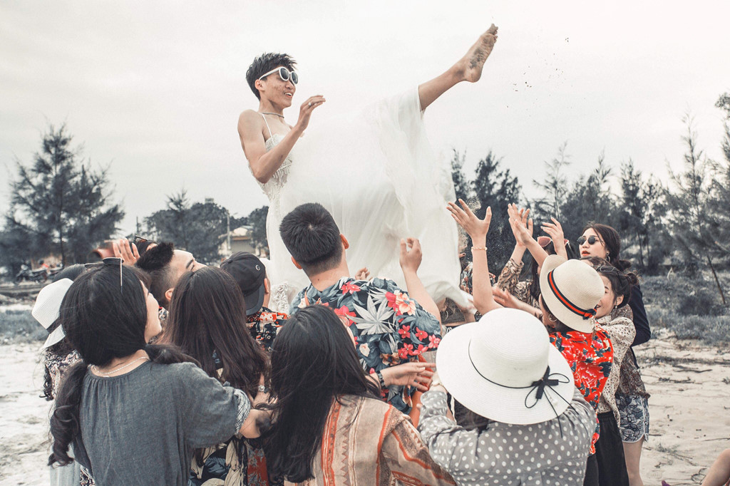 Ảnh kỷ yếu Mình cưới nhau đi của teen Nghệ An